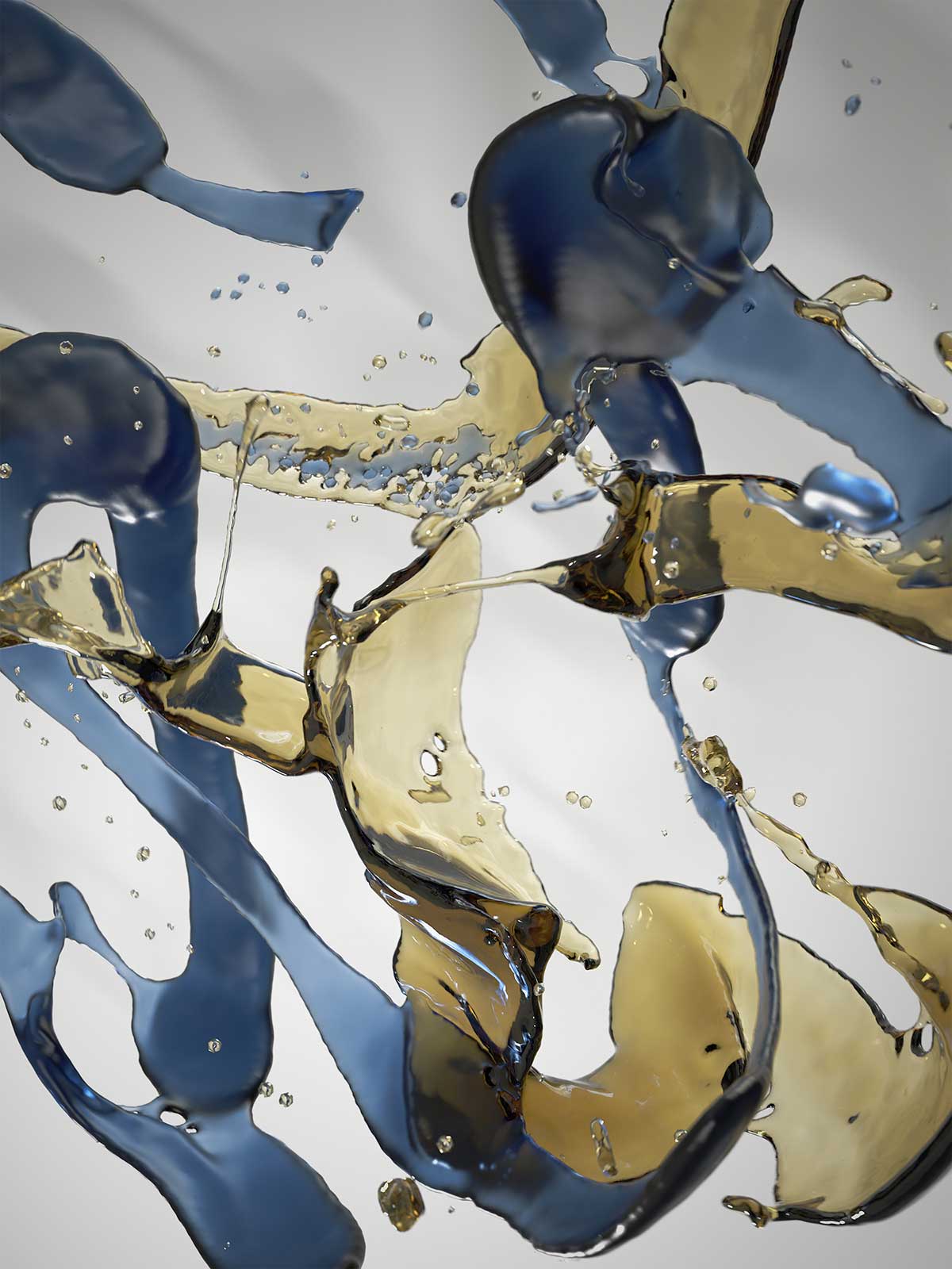 Bodypaint IV 06, CGI Fine Art Print, 70 x 52,5 cm, 2016